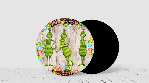 Grinch Coasters - Choose Any 2 for $7.00