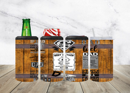 Best Father (Brown) Can Cooler