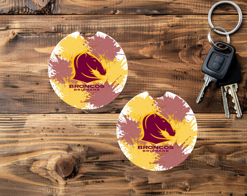 Footy Team - Car Coasters