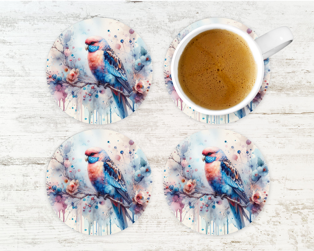 Budgie - Glass Coasters