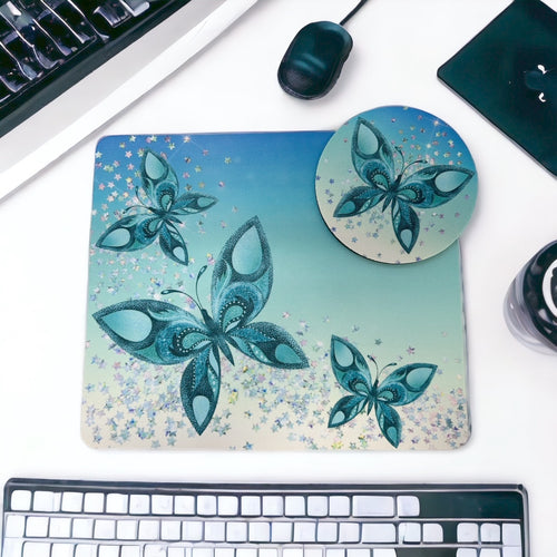 Butterflies - Mouse Pad & Coaster