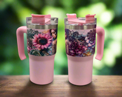 Pink Sunflower Boho
