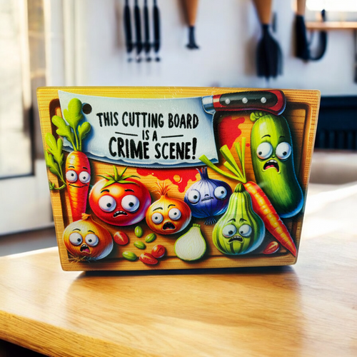 This Cutting Board is a Crime Scene - Cutting Board
