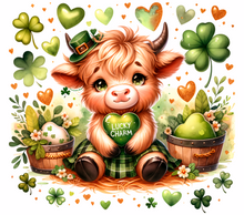 Load image into Gallery viewer, Lucky Charm Highland Cow