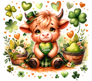 Lucky Charm Highland Cow