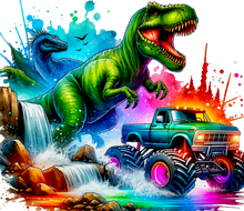 Load image into Gallery viewer, Dinosaur Big Truck