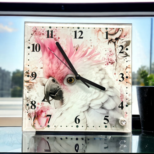 Galah - Glass Clock