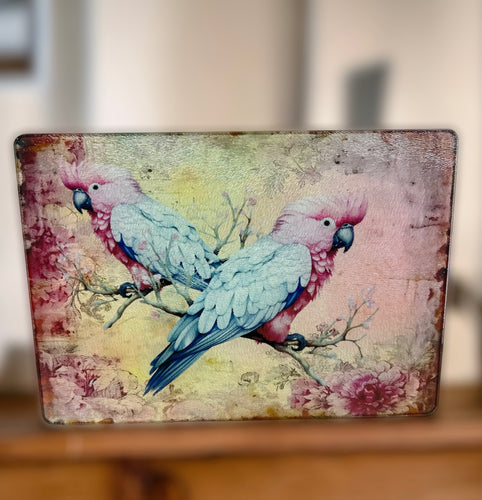 Australian Galahs - Cutting Board