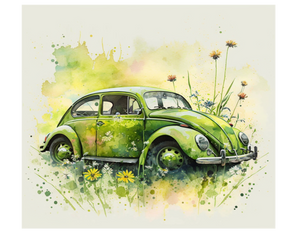 Green Beetle VW