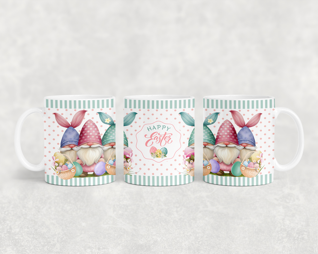 Happy Easter Gnomes Coffee Mug