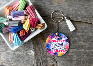 Sarcastic Key Rings