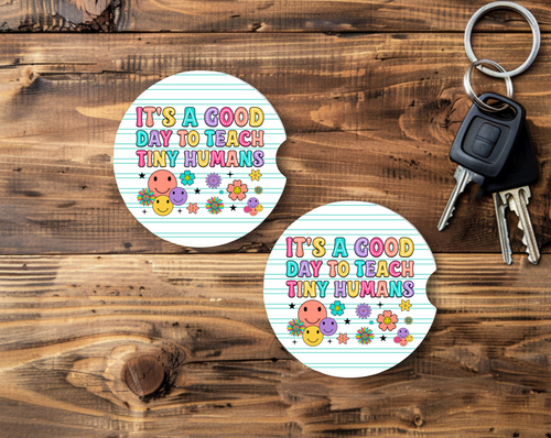 Teacher Appreciation Car Coasters