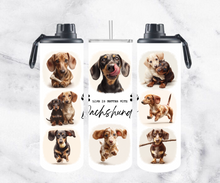 Load image into Gallery viewer, Life Is Better With Dachshunds - Drink Bottle/Tumbler