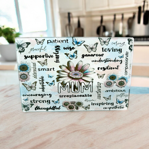 Mum - Affirmations - Small Cutting Board