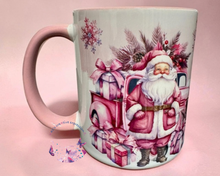 Load image into Gallery viewer, Pink Santa - 11oz Mug