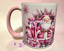 Load image into Gallery viewer, Pink Santa - 11oz Mug