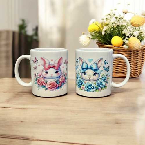 Easter Bunny White Mug