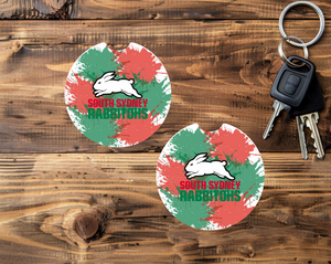 Footy Team - Car Coasters