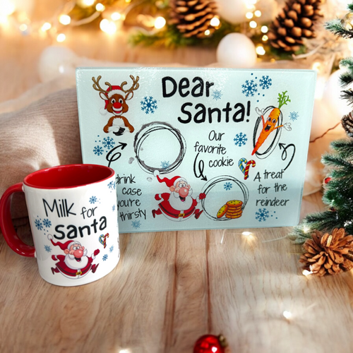 Santa Plate & Mug Set #2