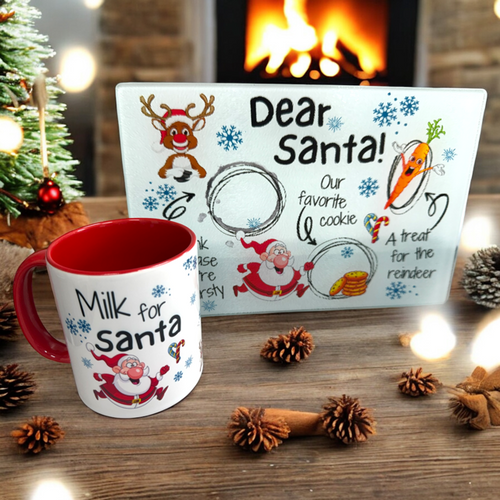 Santa Plate & Mug Set #3