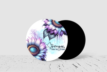 Load image into Gallery viewer, Stronger Than The Storm Round Coasters - Set of 4