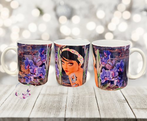 Tattoo Girl Coffee Mug