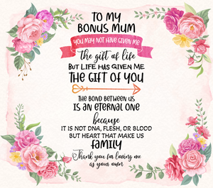 To My Bonus Mum