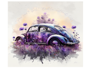 Purple Beetle VW