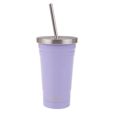 Load image into Gallery viewer, Smoothie Tumbler with Stainless Steel Straw