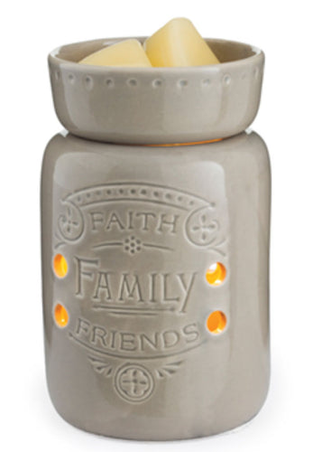 Faith, Family, Friends – Midsize Illumination Fragrance Warmer