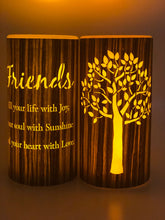 Load image into Gallery viewer, Tree of Life Cylinder Night Light