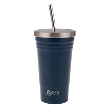 Load image into Gallery viewer, Smoothie Tumbler with Stainless Steel Straw